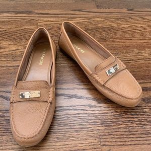 Coach women’s leather loafers size 9.5